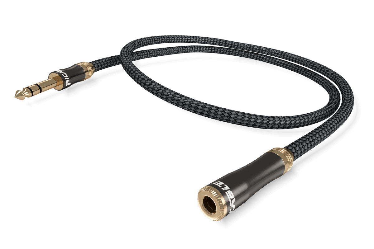 MAGNUS Jack 6.3 Extension Cable - Hi-End Audio Cable INTERCONNECT Stereo  Jack 6,3 mm for Hi-Fi interconnection M/F