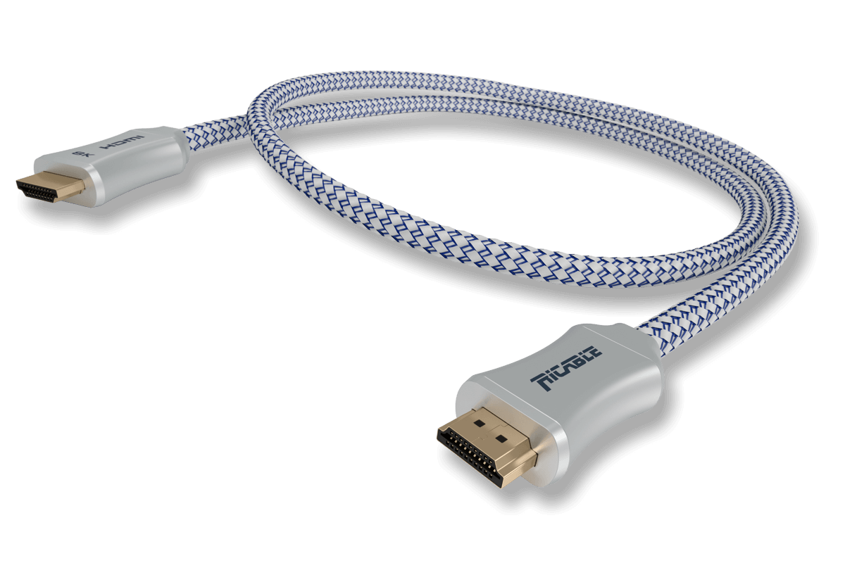 VISUS HDMI - Câble vidéo numérique HDMI 2.1 Bande passante 50 Gbps 8K/10K
